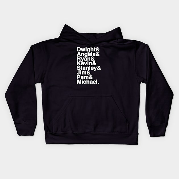 The Office Jetset Kids Hoodie by huckblade